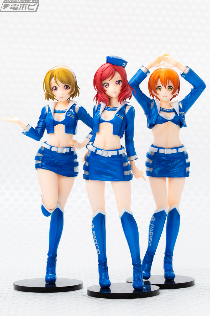ラブライブ！× PACIFIC』から、星空 凛、西木野真姫、小泉花陽の1年生