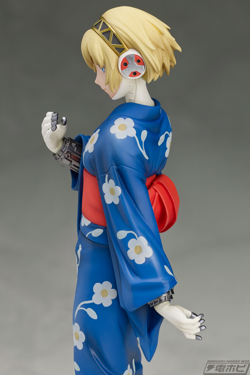 ペルソナ3』少女型ロボット「アイギス」が、浴衣装備で発売なので