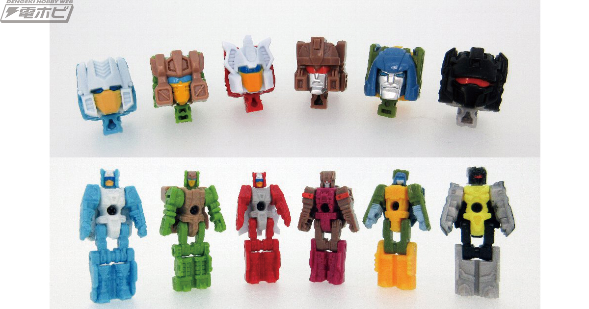 トランスフォーマー』日本未発売のヘッドマスターセットがタカラトミー