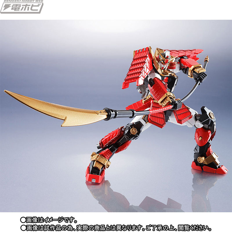 圧倒的重厚感！『SD戦国伝』武者頑駄無がMETAL ROBOT魂シリーズに参戦