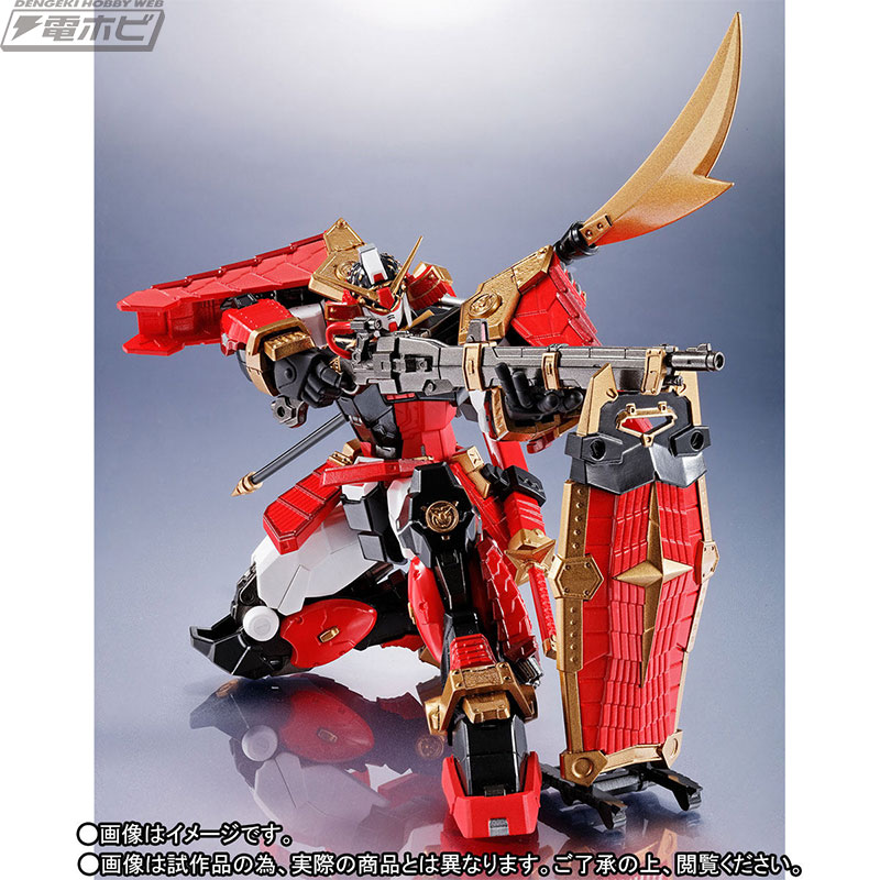 圧倒的重厚感！『SD戦国伝』武者頑駄無がMETAL ROBOT魂シリーズに参戦