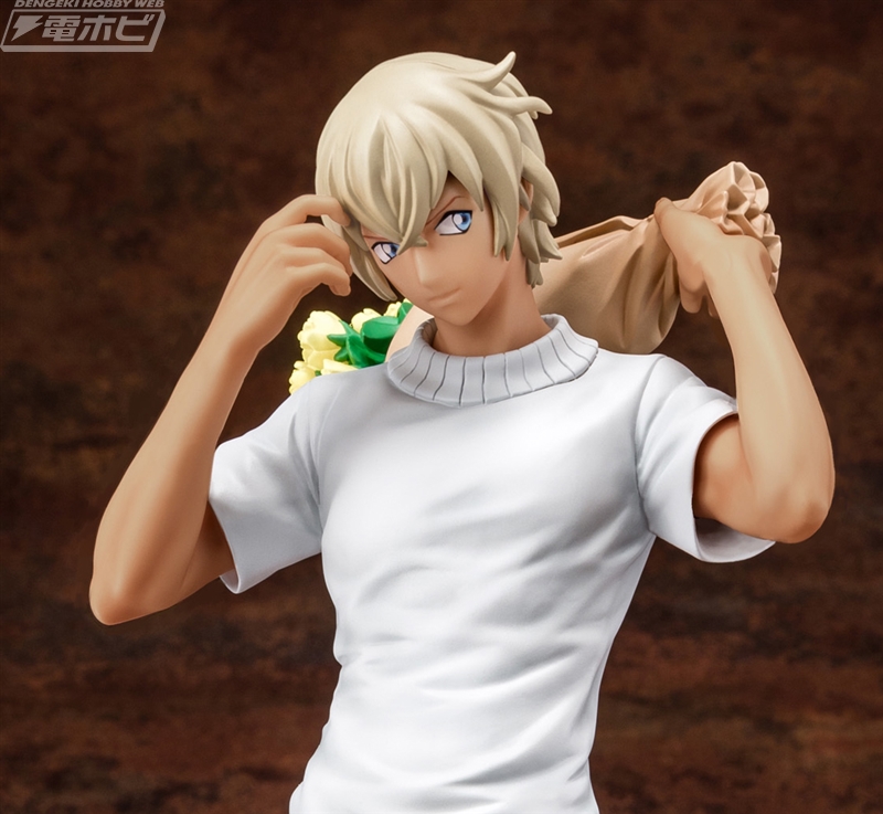名探偵コナン』安室透が、劇場版『ゼロの執行人』の衣装でフィギュア化