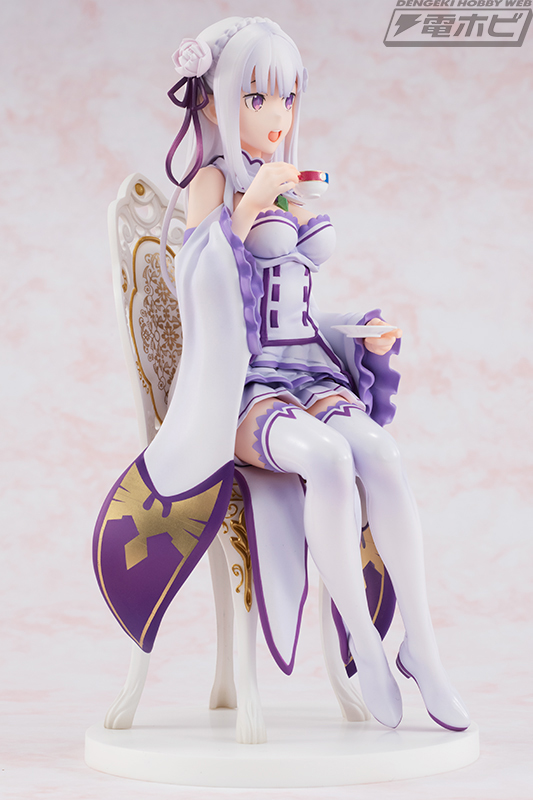 Re:ゼロから始める異世界生活』お茶会を楽しんでいるワンシーンが