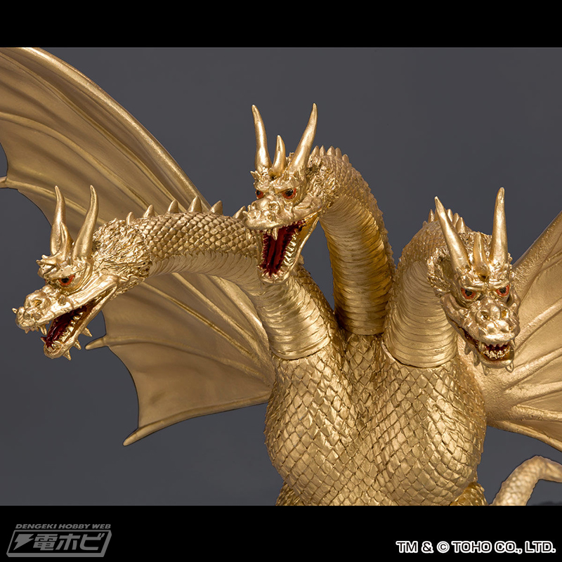 9本の首が一気に揃う「キングギドラ」ファン注目アイテム！「怪獣番外