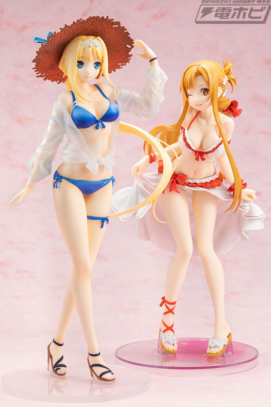 ソードアート・オンライン』abec氏が描く爽やか水着姿のアリスが