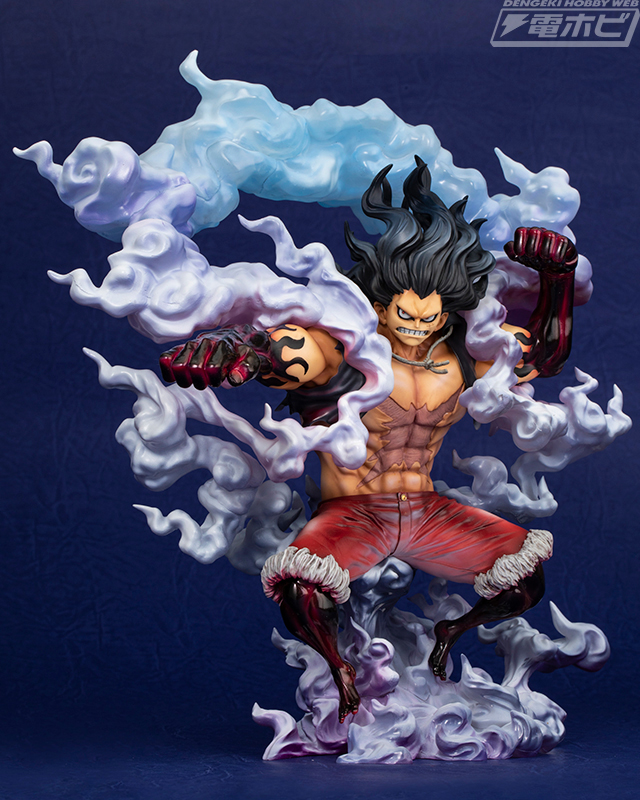 大迫力の造形で見応え抜群！『ワンピース』ルフィが“ギア4”最新形態