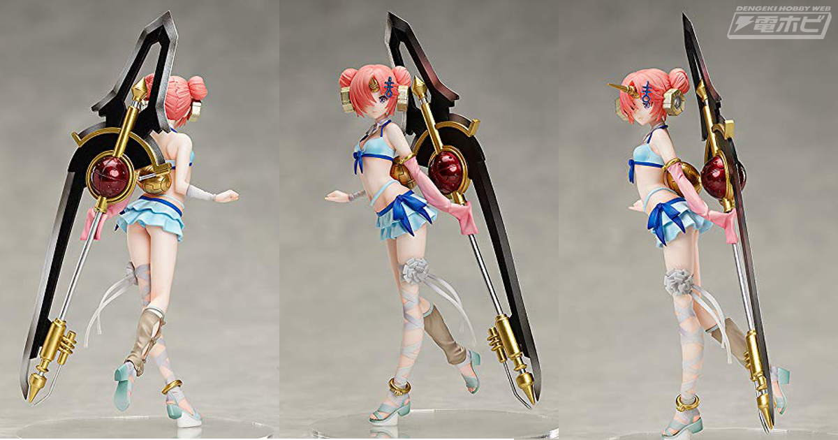 巨大な宝具やキュートな水着も再現！『FGO』セイバー/フランケン