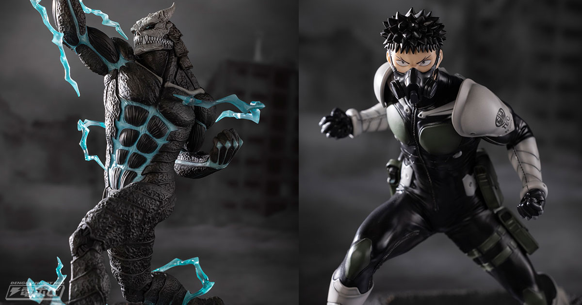 怪獣8号』怪獣8号が力強く拳を振り上げるポージングでフィギュア化