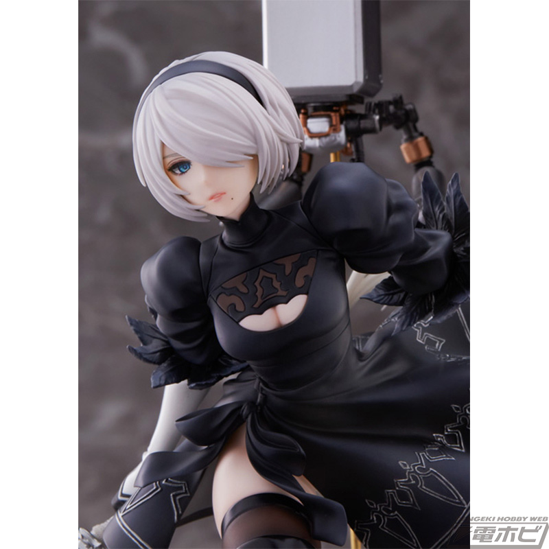 NieR:Automata Ver1.1a』描き下ろしイラストをもとに再現された2Bの