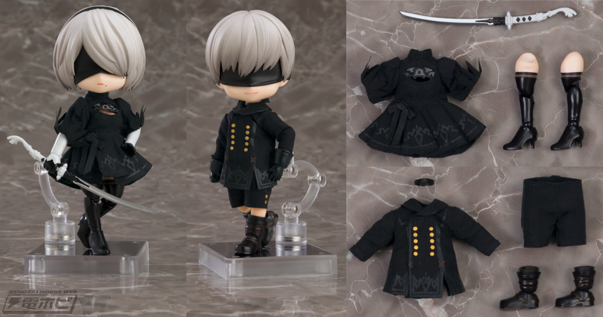 NieR:Automata Ver1.1a』より、2B（ヨルハ二号B型）、9S（ヨルハ九号S