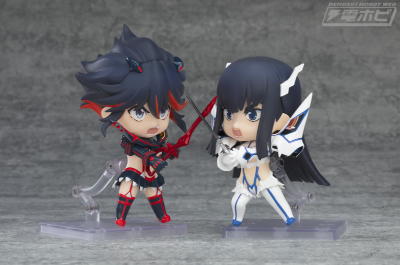 キルラキル』より、纏流子、鬼龍院皐月がねんどろいど化！それぞれ神衣