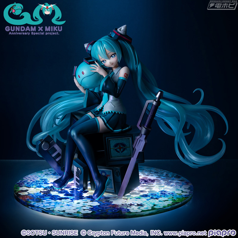 ガンダム45周年×初音ミク」コラボプロジェクトでデザインされた