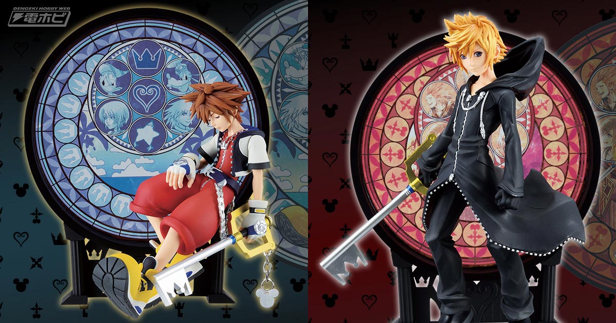 ソラやロクサスのスタチューがラインナップ！『KINGDOM HEARTS』の一番
