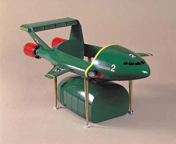 名作『サンダーバード』サンダーバード2号＆4号のアオシマ製プラモデル