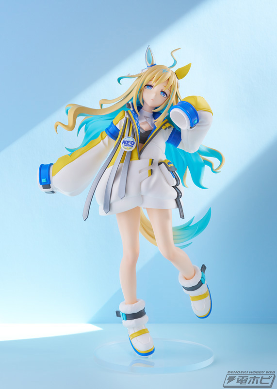 ウマ娘 プリティーダービー』より、勝負服姿のネオユニヴァースがPOP