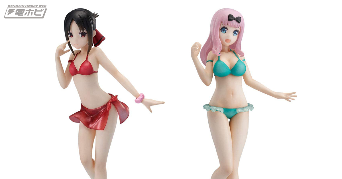 水着姿が眩しい！『かぐや様は告らせたい』四宮かぐやと藤原千花が1/12