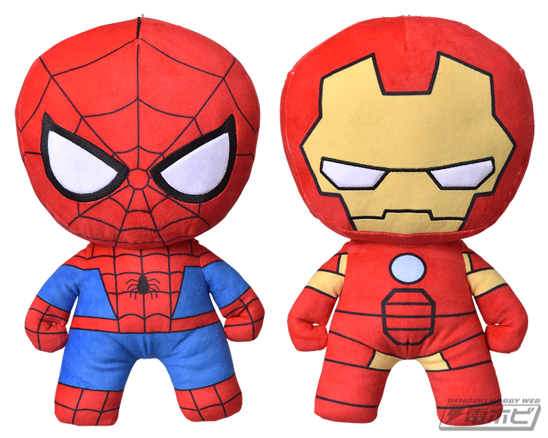 MARVEL GO!GO!」デザインで、アイアンマンとスパイダーマンの師弟