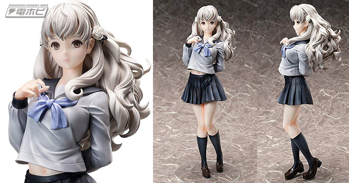 チラッとのぞくおヘソがキュート！『十三機兵防衛圏』制服姿の冬坂五百