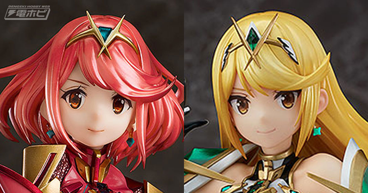 強さと美しさを再現した『ゼノブレイド2』ホムラとヒカリのフィギュア