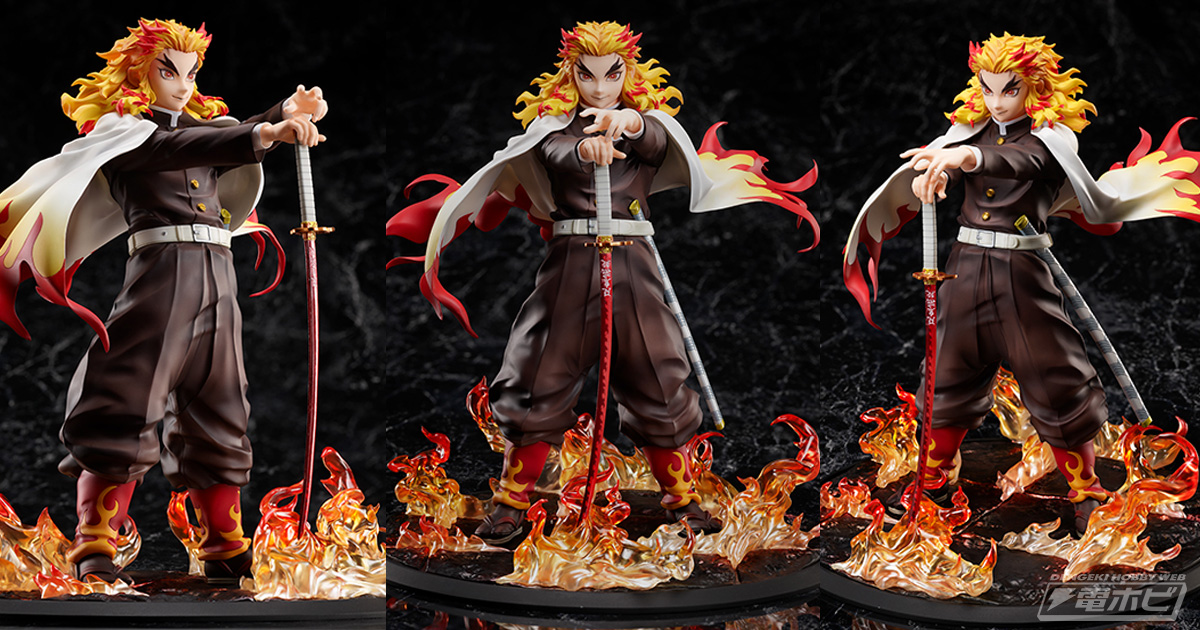 劇場版『鬼滅の刃』煉獄杏寿郎が無限列車編のティザービジュアル