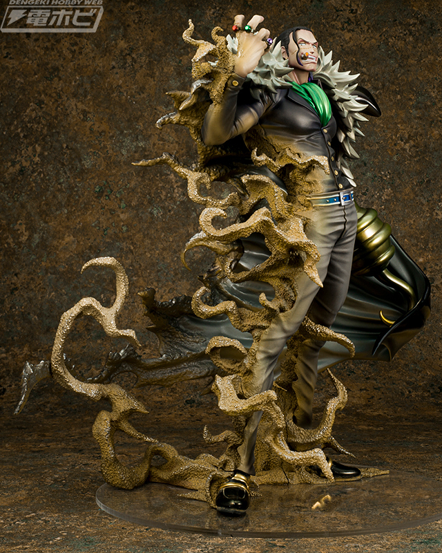 身体が砂に変化する一瞬を圧巻の造形で再現！『ワンピース』サー