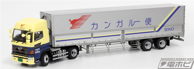 カンガルーのマークでおなじみ！西濃運輸「日野プロフィア トラクタ