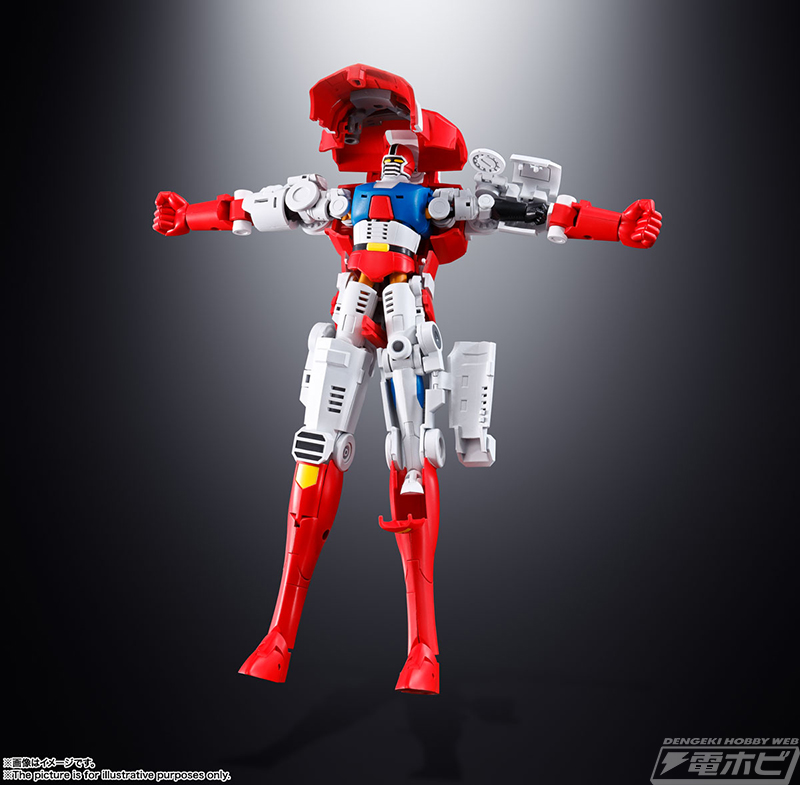 40年の時を経て分身合体ゴーディアン新生！洗練された合体＆可動