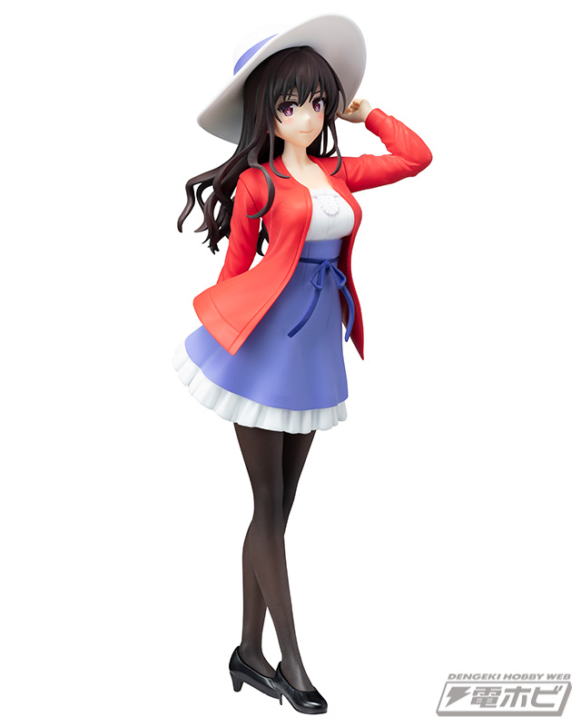 冴えない彼女の育てかた Fine』から「霞ヶ丘詩羽」が完全新作造形で