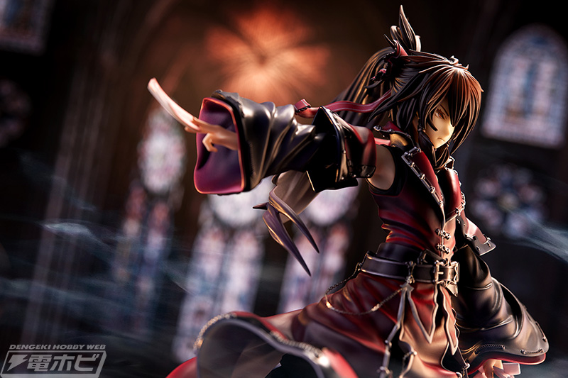 東方Project』ダークな雰囲気の紅魔城伝説版の博麗霊夢がフィギュア化