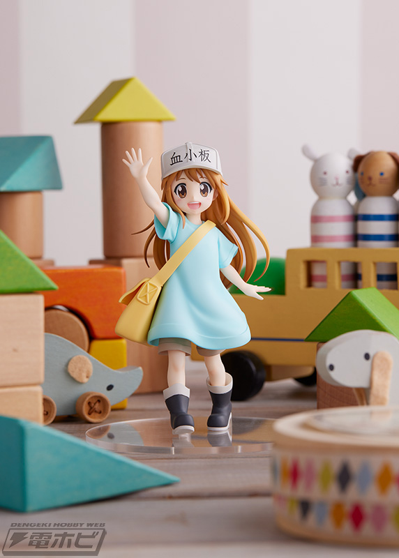 心が癒やされるようなポーズが魅力的！『はたらく細胞!!』より血小板