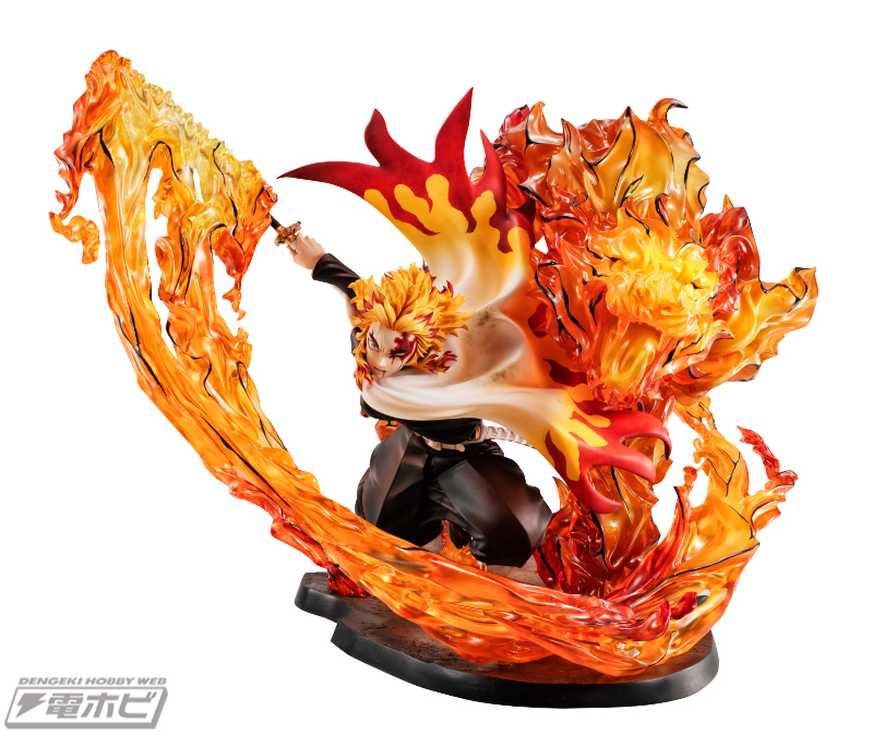 鬼滅の刃』炎の呼吸・伍ノ型「炎虎」を放つ煉獄杏寿郎がPrecious