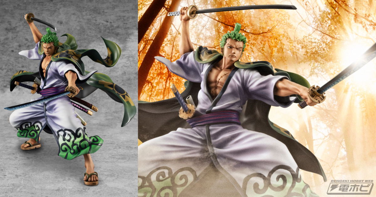 ワンピース』剣豪ロロノア・ゾロが扮する浪人・ゾロ十郎がP.O.P