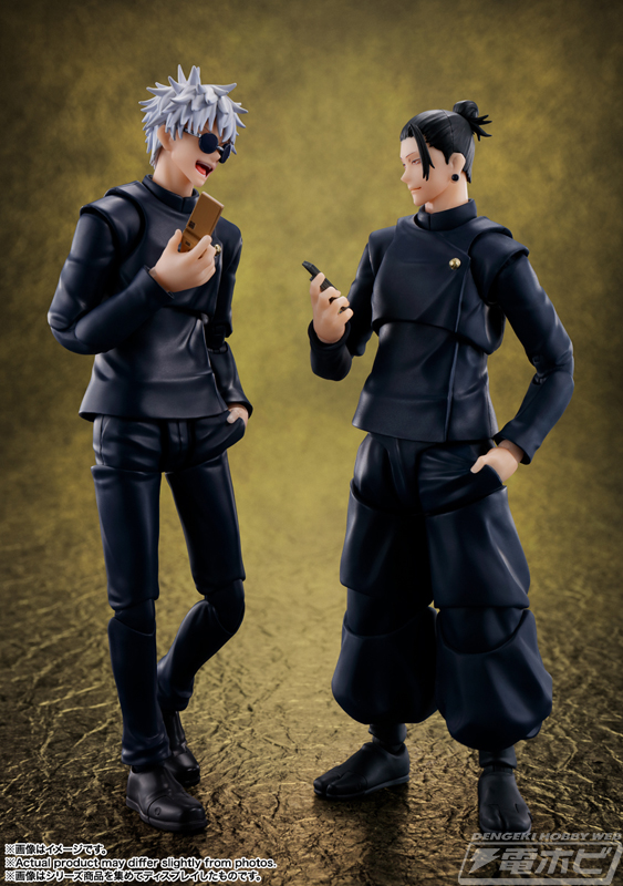 呪術廻戦』「懐玉・玉折」呪術高専時代の五条悟と夏油傑がS.H.Figuarts