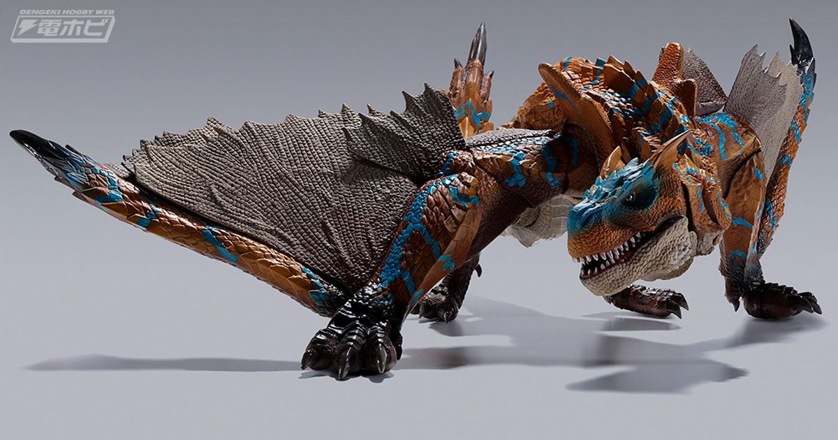 モンスターハンターライズ』ティガレックスがS.H.MonsterArtsで