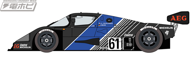 その実力を世界に示す！「ザウバー・メルセデス C9」のテストカーを