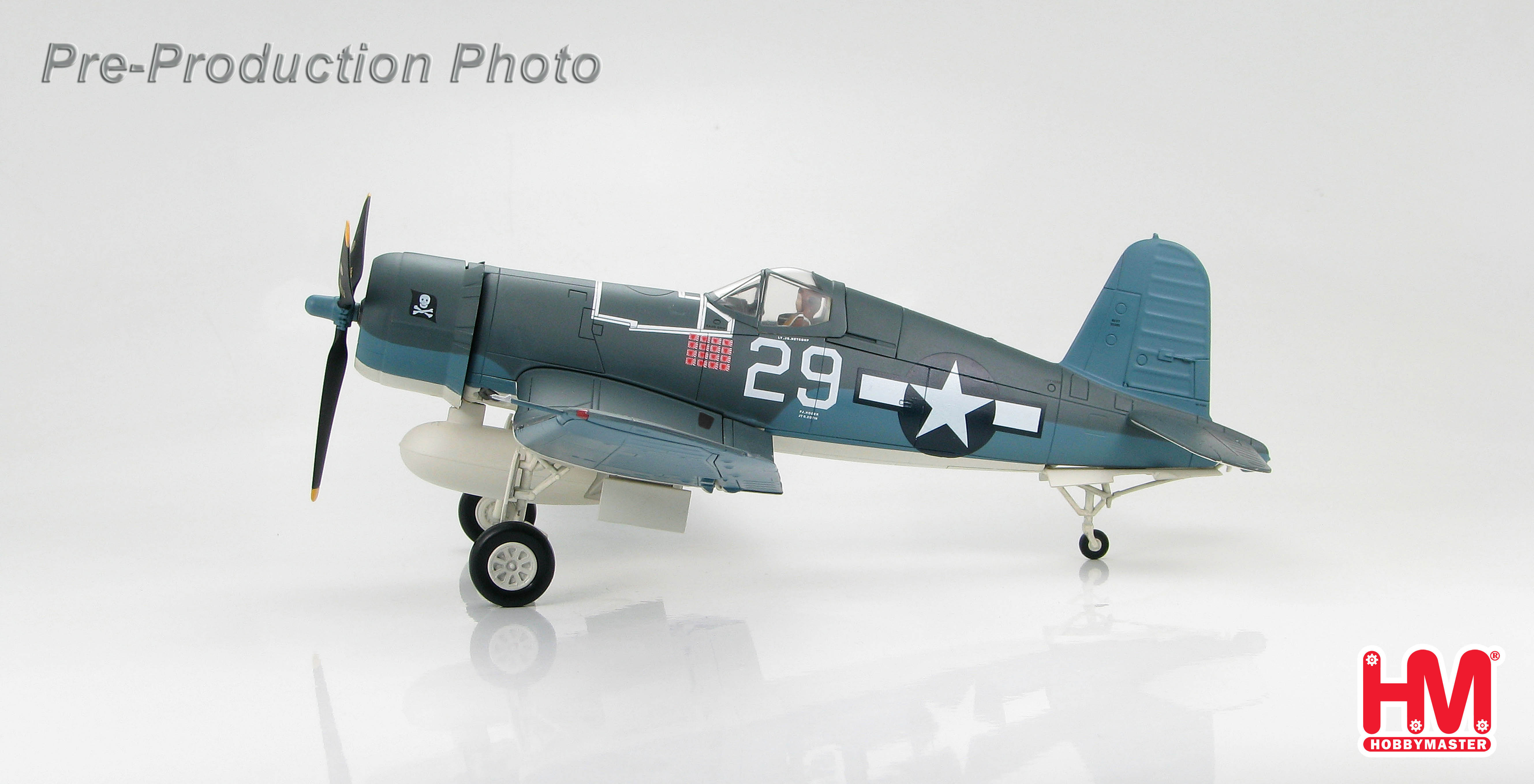 F4U-1A Corsair White 29 VF-17 Jolly Rogers, Lt(JG). Ira C. Kepford