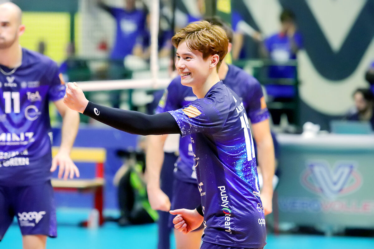 この舞台でも自分の強みや成長した部分が出ていた」高橋藍、セリエA準