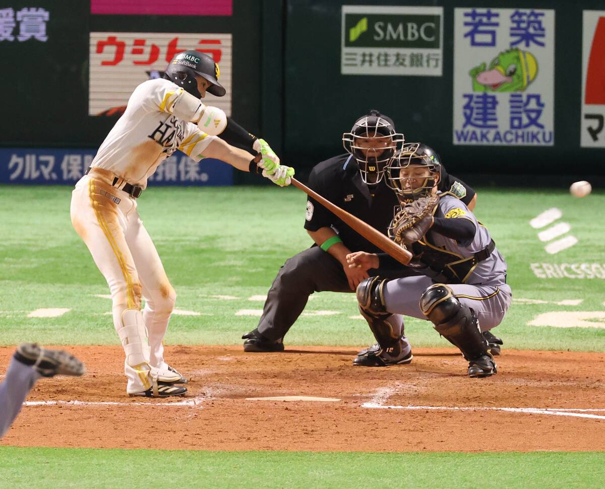 日本シリーズ】ソフトバンク・周東佑京がシリーズ史上6人目の妨害出塁