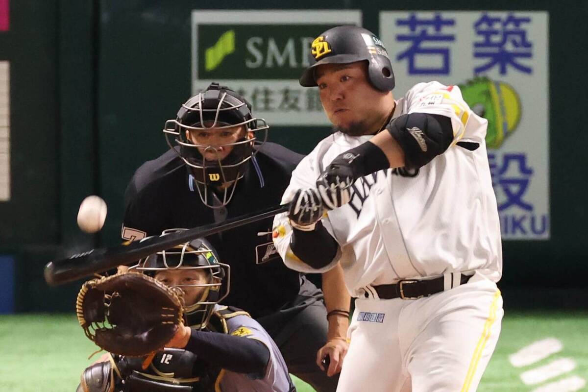 ソフトバンク・山川穂高が日本シリーズ2年連続アーチ「完璧」133