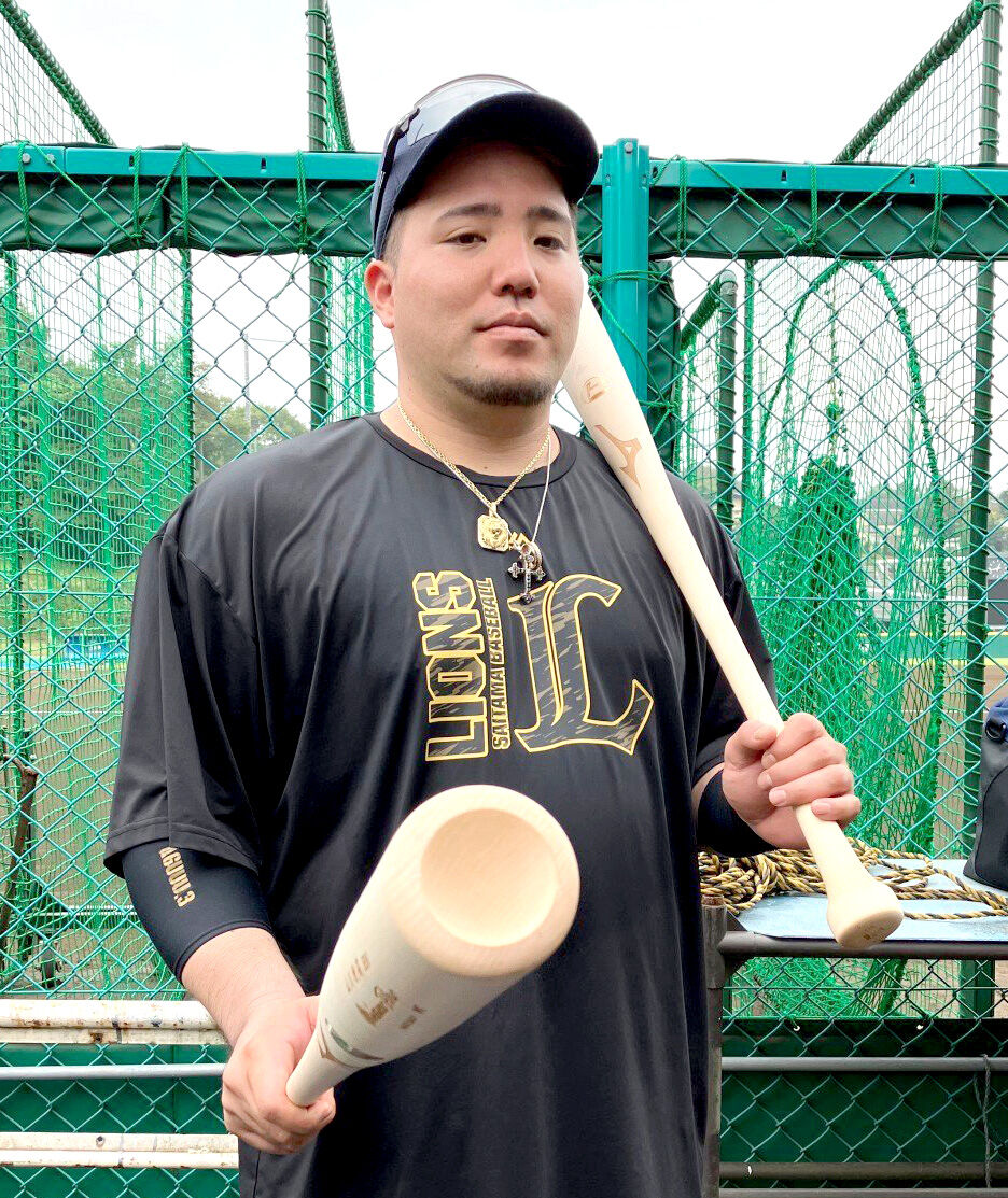 新品 未使用品』山川穂高 NPB支給バット 西武ライオンズ 背番号33 新品