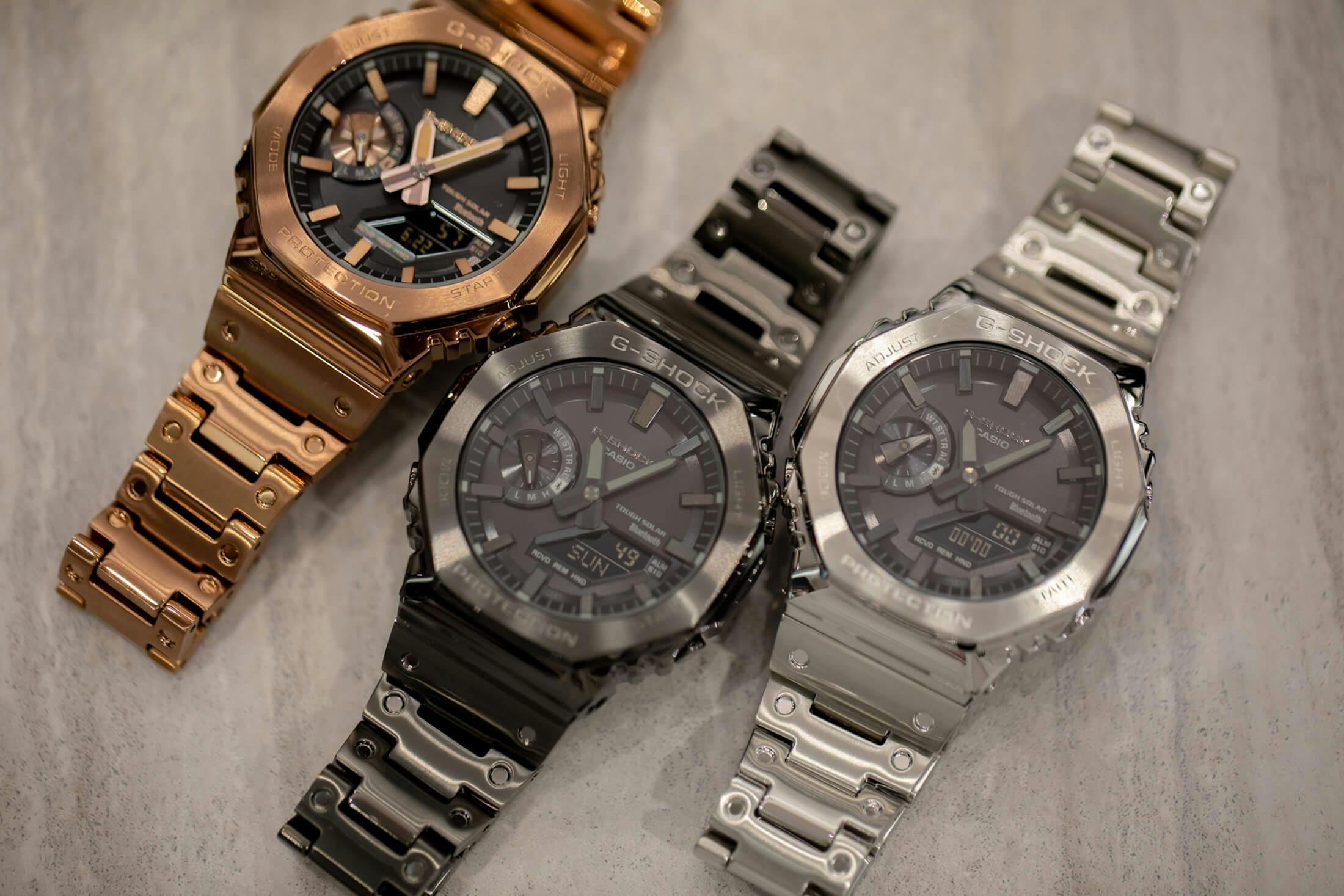 GM-B2100BD-1AJF #フルメタルモデル #ブラック #タフソーラー