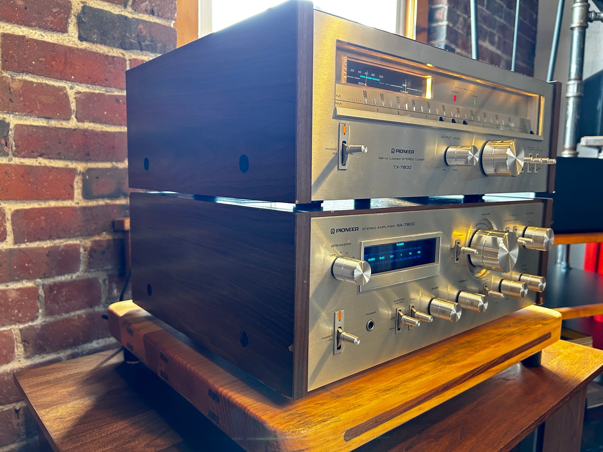 Pioneer SA-7800 & TX-7800, Amp and Tuner Vintage Package! - SOLD