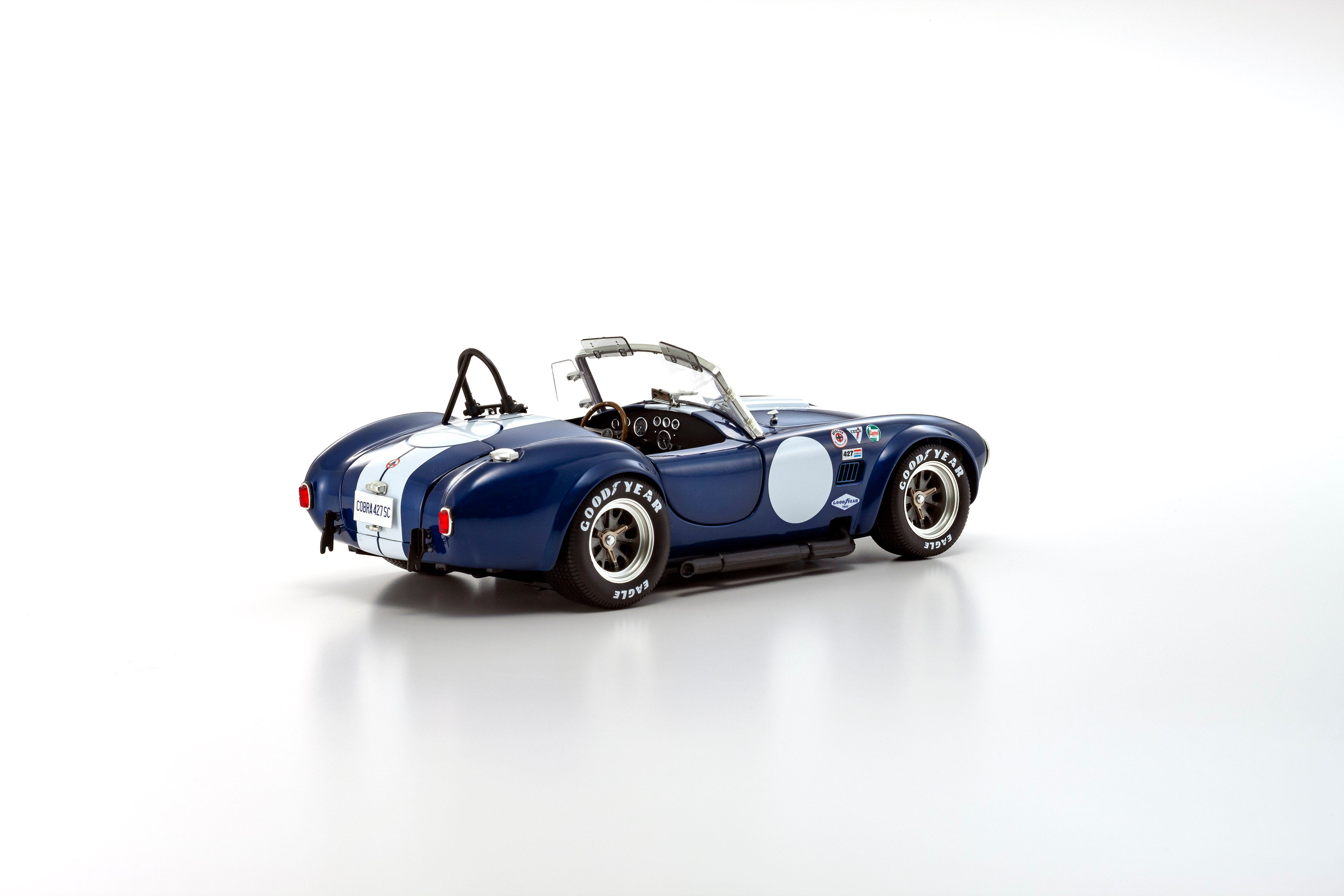 Preorder] Kyosho 1:18 Shelby Cobra 427S/C -Blue/White- 08048BLMW