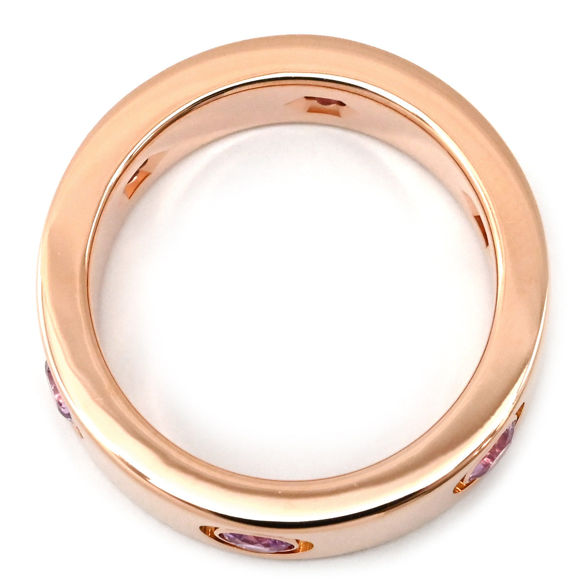カルティエ Cartier ラブリング ピンクサファイア ピンクゴールド #46