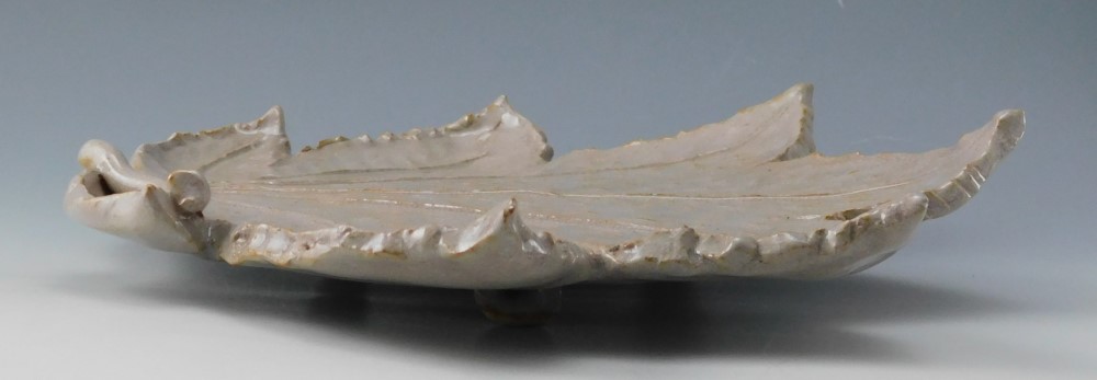 大和吉孝松緑 萩焼 紅葉形菓子鉢 | いとう鳳凰堂古美術店