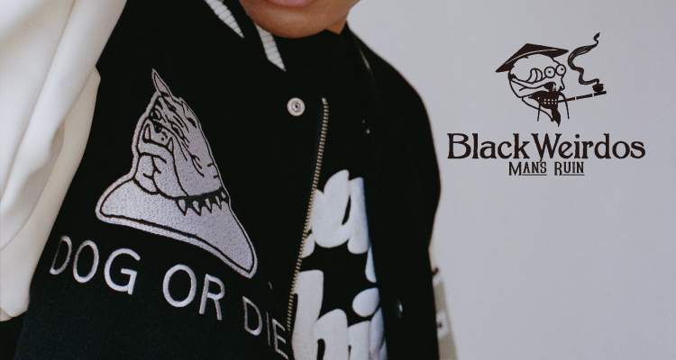 Black Weirdos / Varsity Jacket | HOUSE BY WEEKEND DEALERS