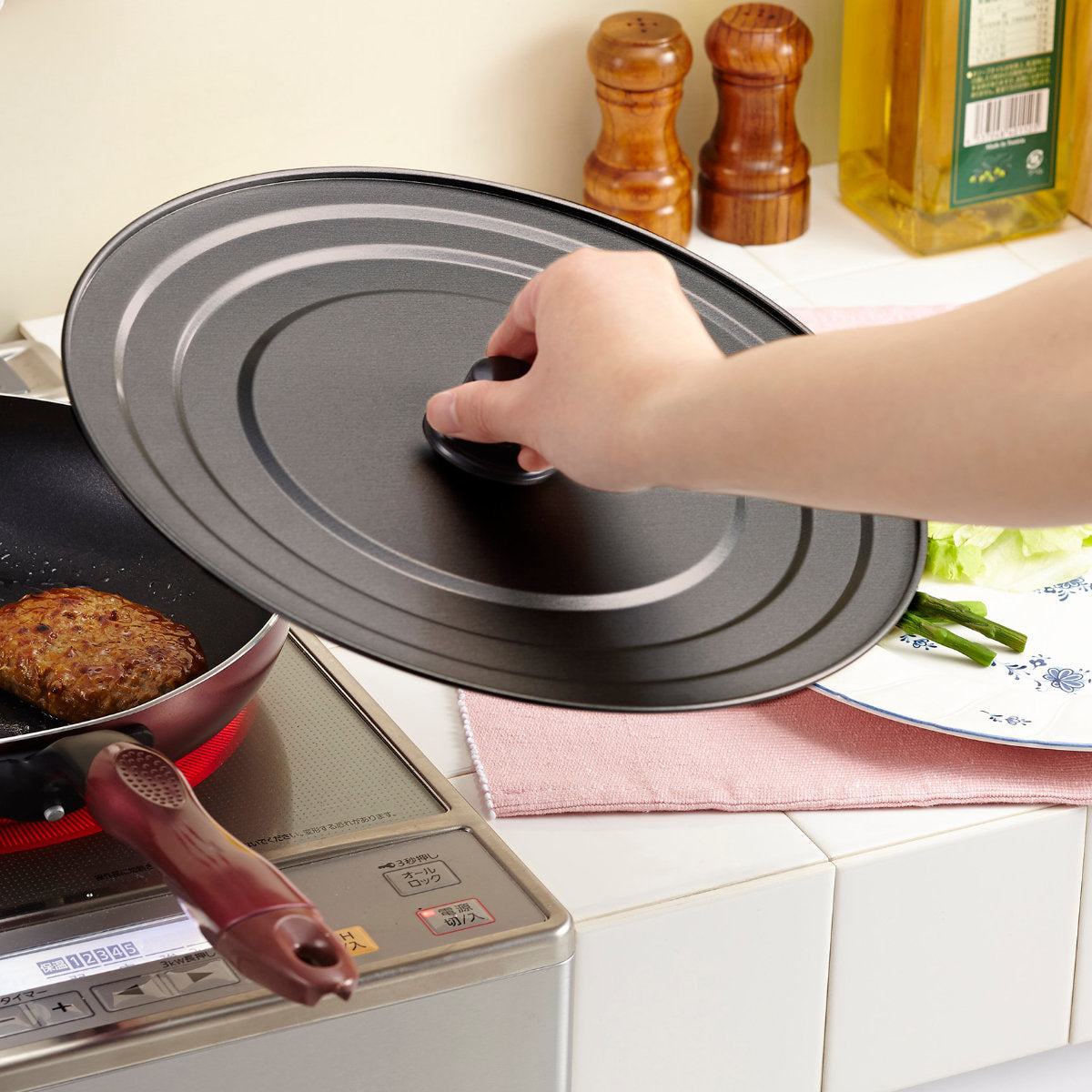 フライパン 蓋 L 22cm～28cm プレミアムZEROフライパンカバー – ハウジー