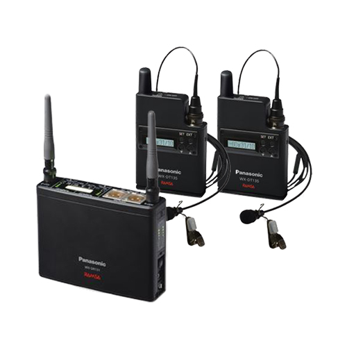 RAMSA デュアル デジタルワイヤレスマイク(B帯) WX-DR131×2/WX-DT135