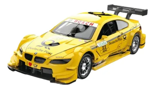 Miniatura Bmw M3 Dtm - Cca - Caixa De Acrílico 1:42 Bmw/amarela M3