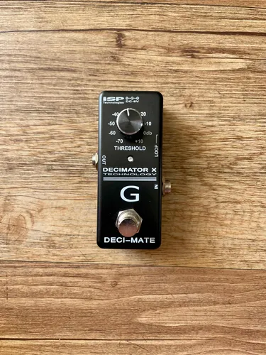 Pedal Isp Technologies Deci-mate G Micro Noise Reduction Preto